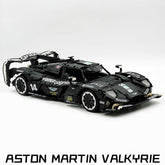 1: 8 Aston Martin Valkyrie Hypercar, Black Samurai Customized Version(3869 Pcs)